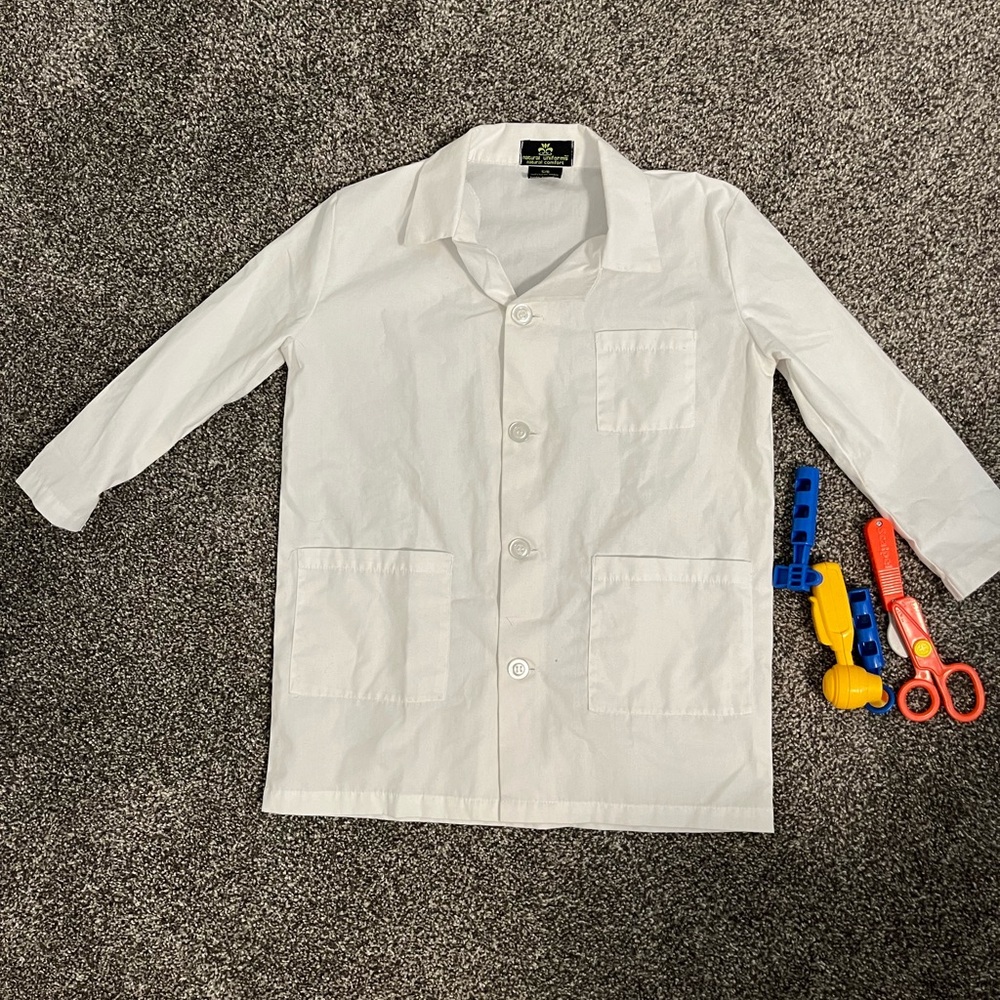 Kids White Lab or Doctor Coat
